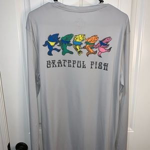 Vapor apparel fishing shirt size large